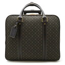LOUIS VUITTON ルイ ヴィトン モノグラム イディール エポペ キャリーバッグ スーツケース 旅行カバン キャンバス フザン M23206 【中古】