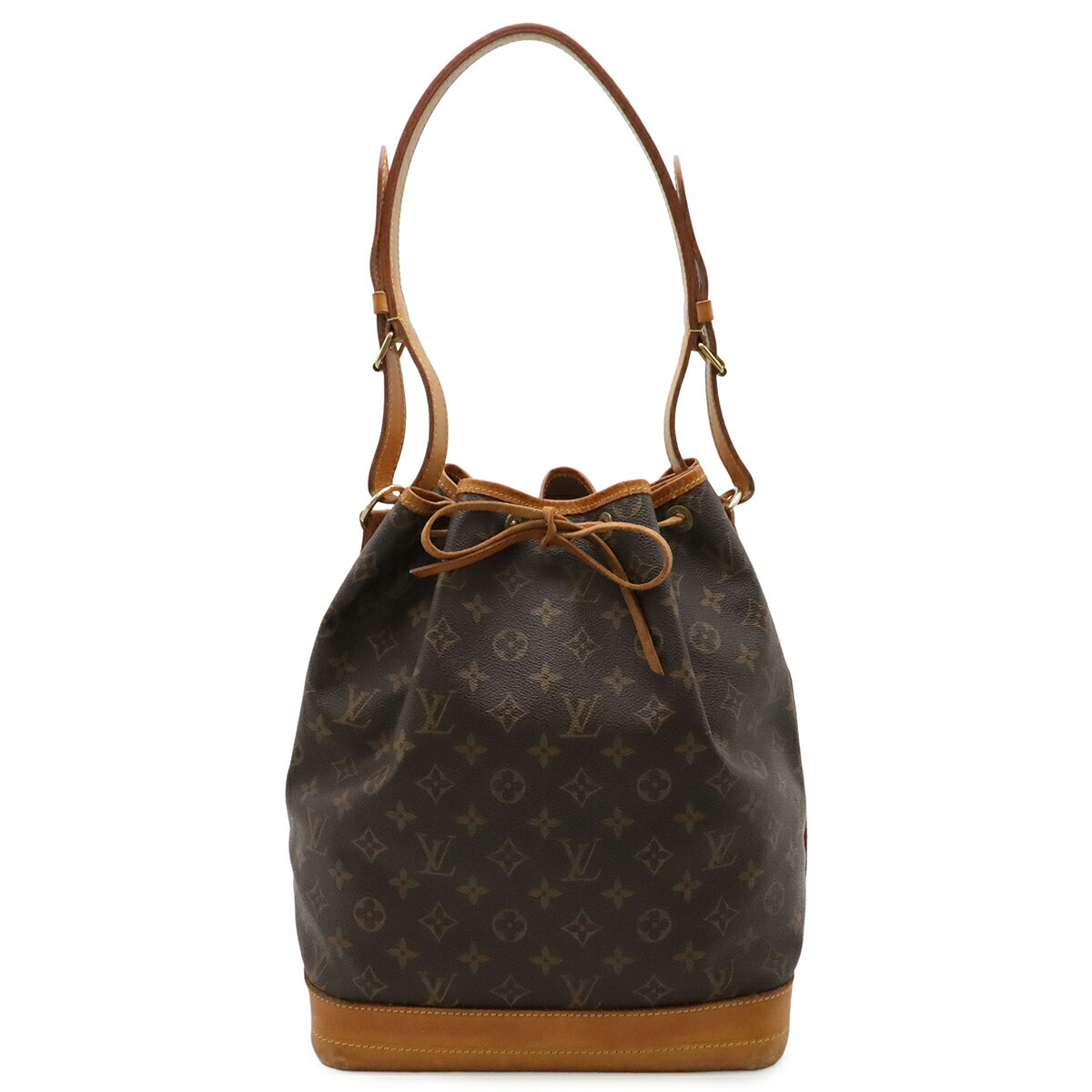 Rakuten - LOUIS VUITTON ルイ ヴィトン モノグラム ノエ ショルダーバッグ セミショルダー ワンショルダー 肩掛け 巾着型 M42224 【中古】
