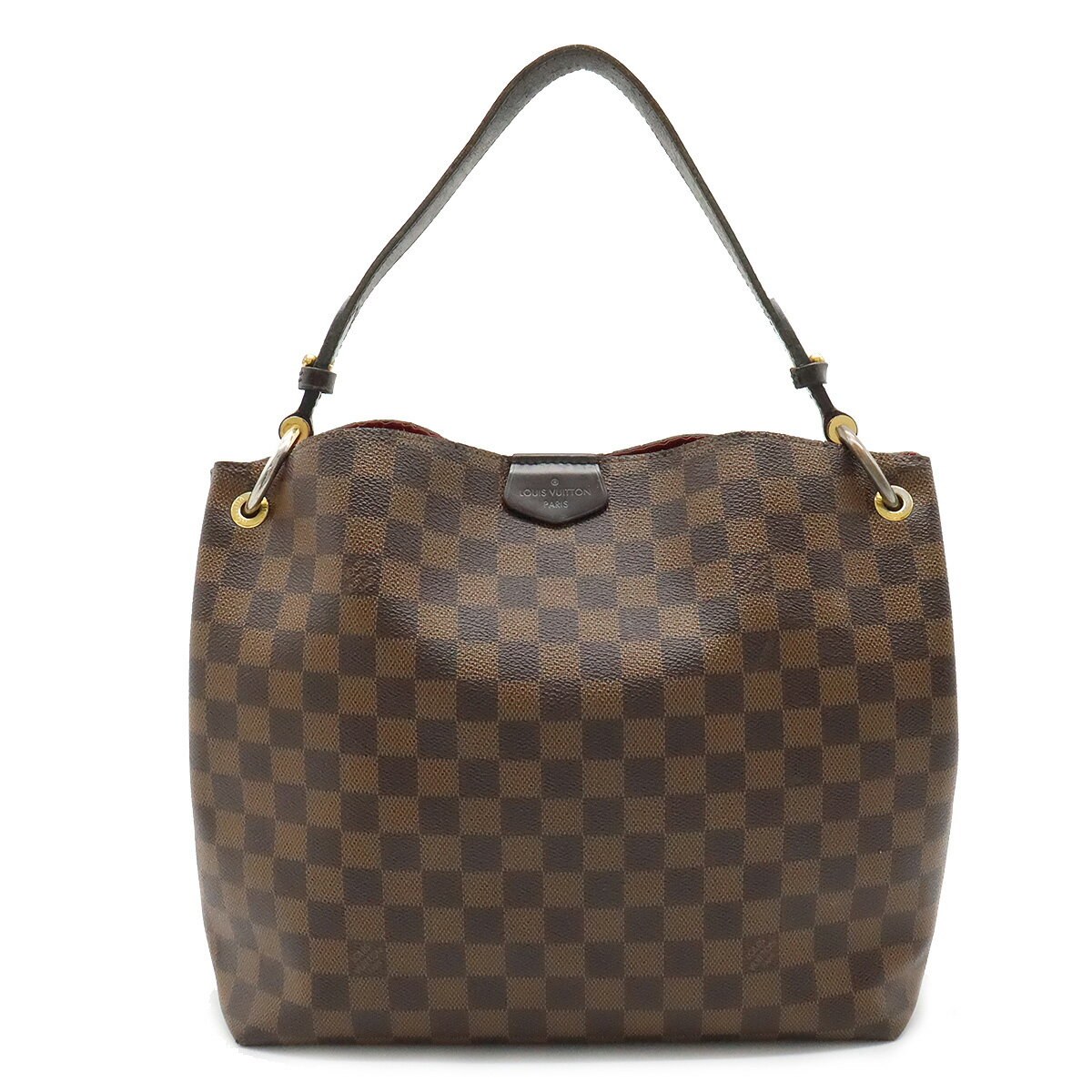 【バッグ】LOUIS VUITTON ルイ ヴィトン ダミエ グレースフルPM ショルダーバッグ セミショルダー ワンショルダー 肩掛け N44044 【中古】