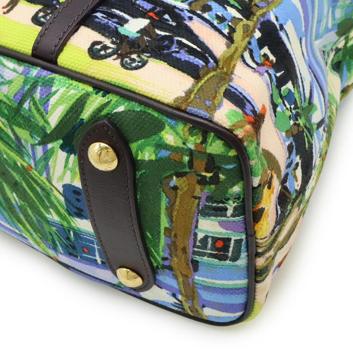 LOUIS VUITTON ルイ ヴィトン アイオール カバPM トートバッグ ショルダーバッグ リゾート柄 キャンバス プロムナード マルチカラー M93771 【中古】