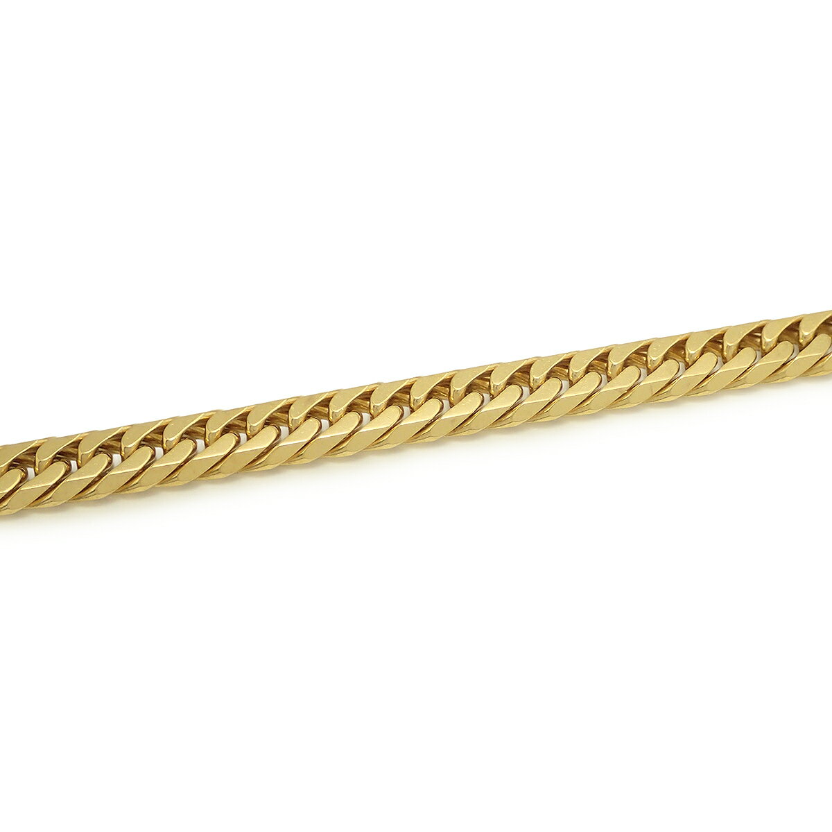 KIHEI 喜平 キヘイ ネックレス K18 18金 ゴールド 50.8g 50.0cm YG 6面W ダブル 日本造幣局検定マーク入り 50g 前後 【中古】