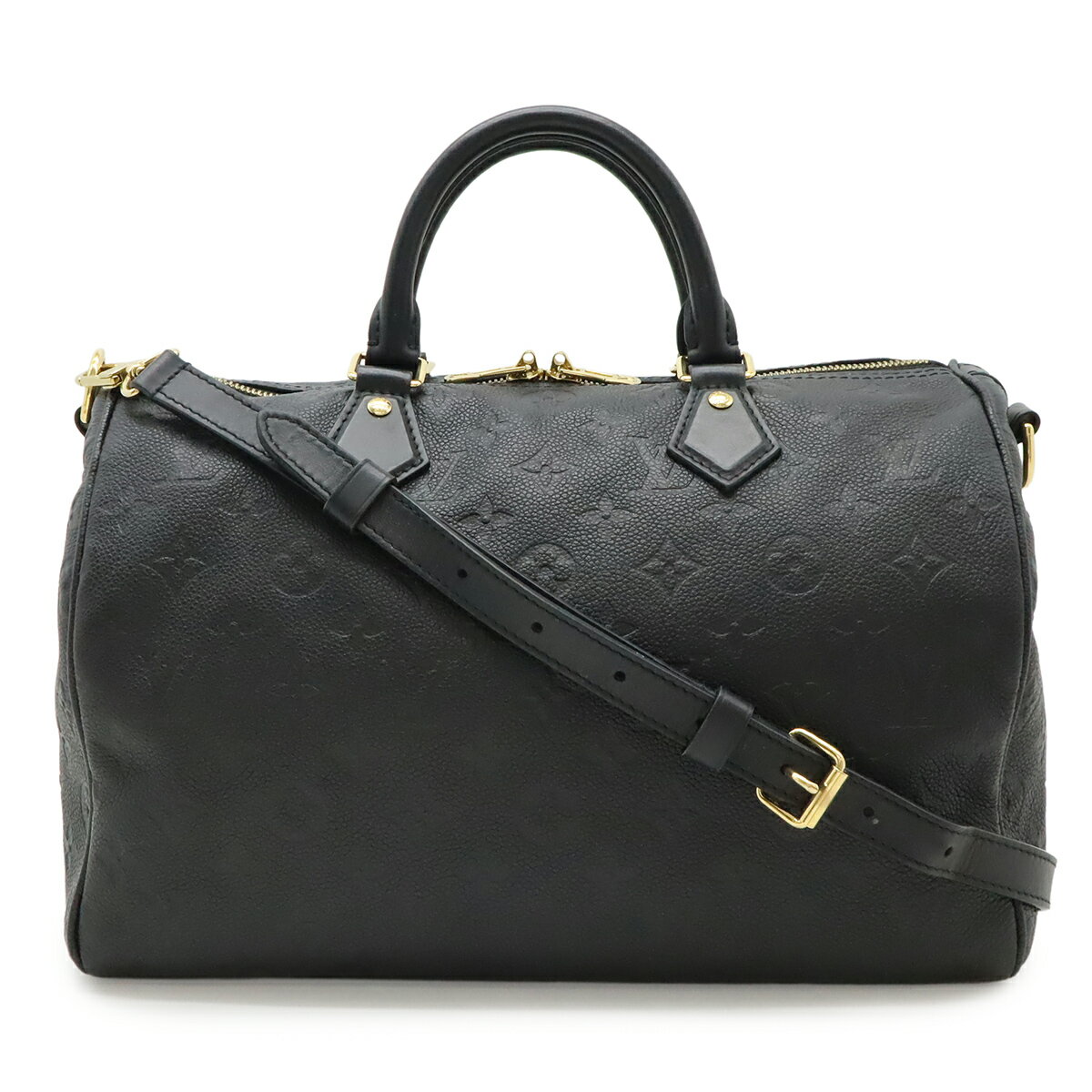 Rakuten - LOUIS VUITTON ルイ ヴィトン モノグラムアンプラント スピーディソフト30 ハンドバッグ 2WAY ショルダーバッグ アンフィニ ブラック 黒 M40753 【中古】