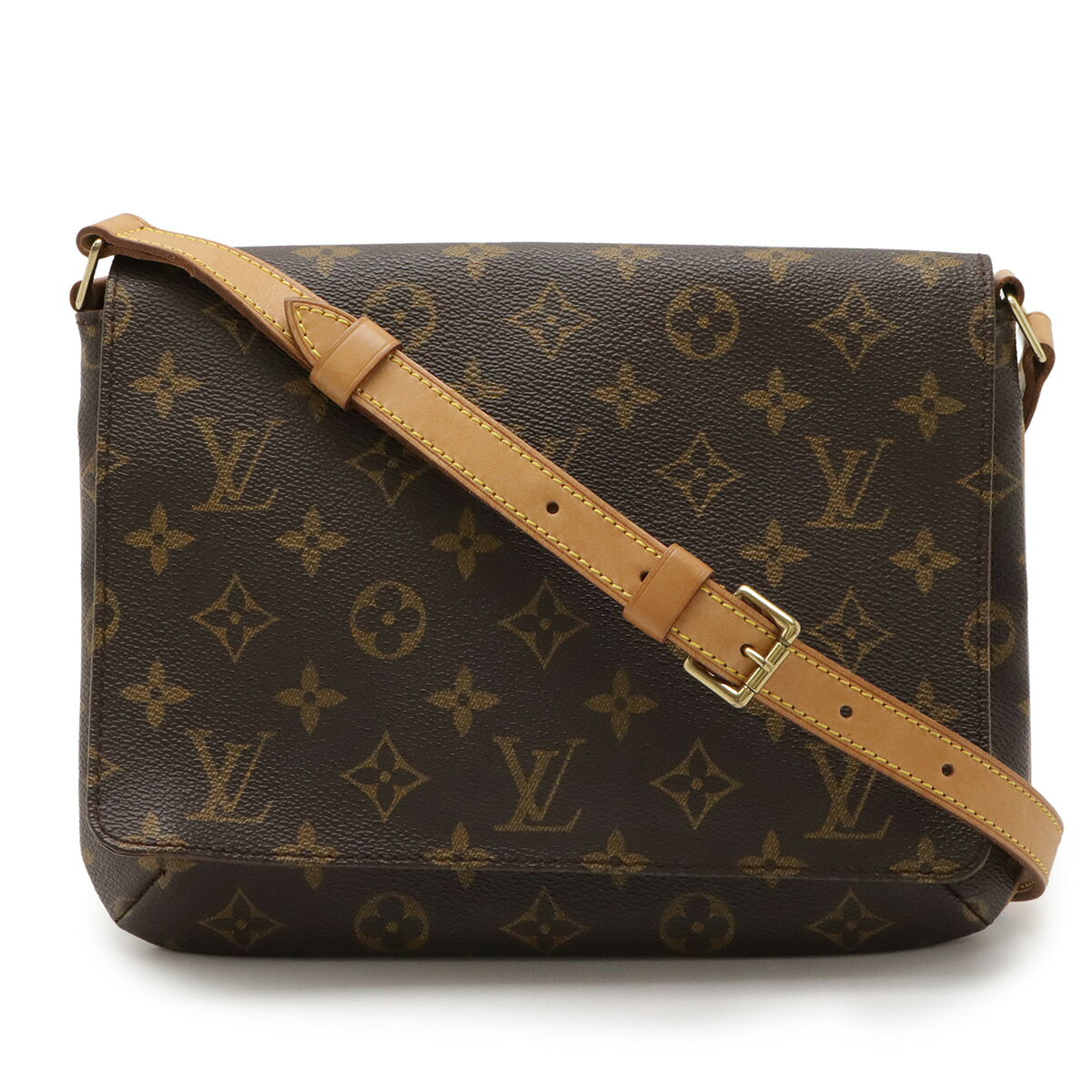 樂天商城 - LOUIS VUITTON ルイ ヴィトン モノグラム ミュゼットタンゴ ショート ショートショルダー ショルダーバッグ ワンショルダー 肩掛け M51257 【中古】