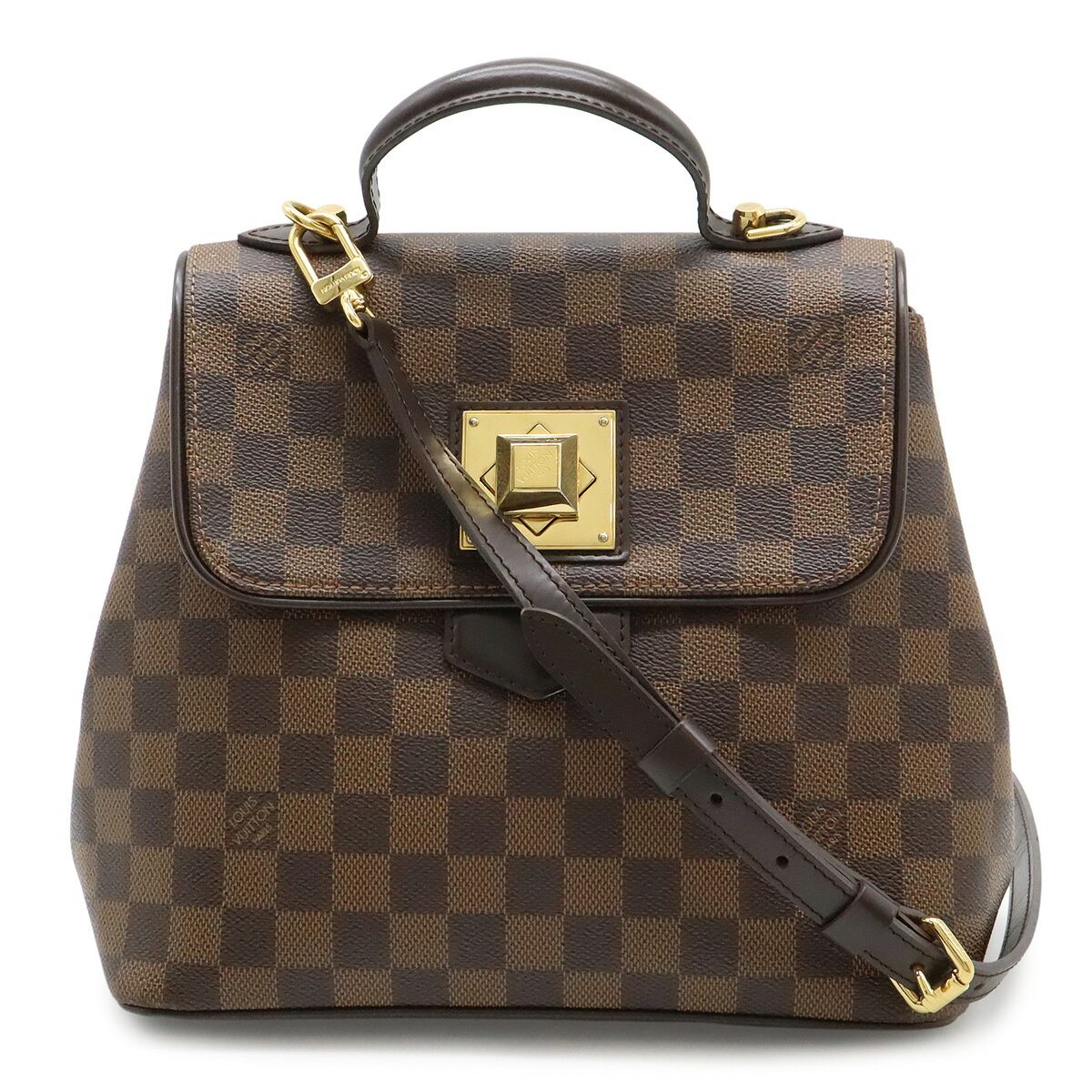 樂天商城 - LOUIS VUITTON ルイ ヴィトン ダミエ ベルガモPM ハンドバッグ 2WAY ショルダーバッグ N41167 【中古】