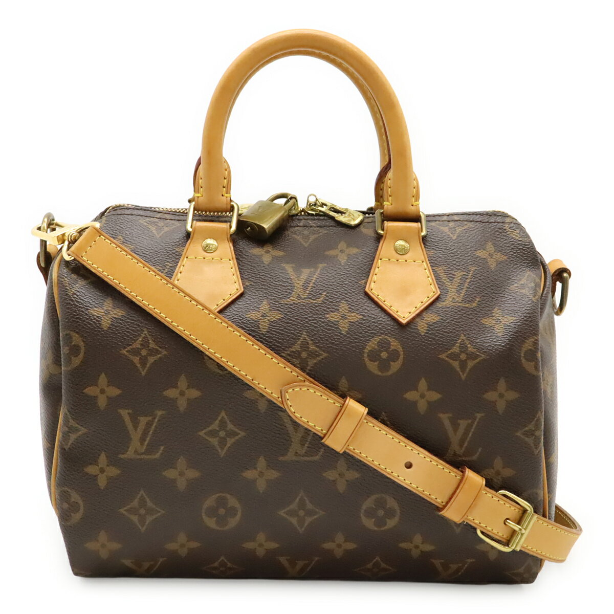 Rakuten - LOUIS VUITTON ルイ ヴィトン モノグラム スピーディ バンドリエール25 ハンドバッグ ミニボストンバッグ 2WAY ショルダーバッグ 斜め掛け M41113 【中古】