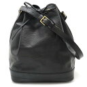 【バッグ】LOUIS VUITTON ルイ ヴィトン エピ ノエ ショルダーバッグ ワンショルダー セミショルダー 巾着 ソフトエピレザー ノワール ブラック M59002 【中古】