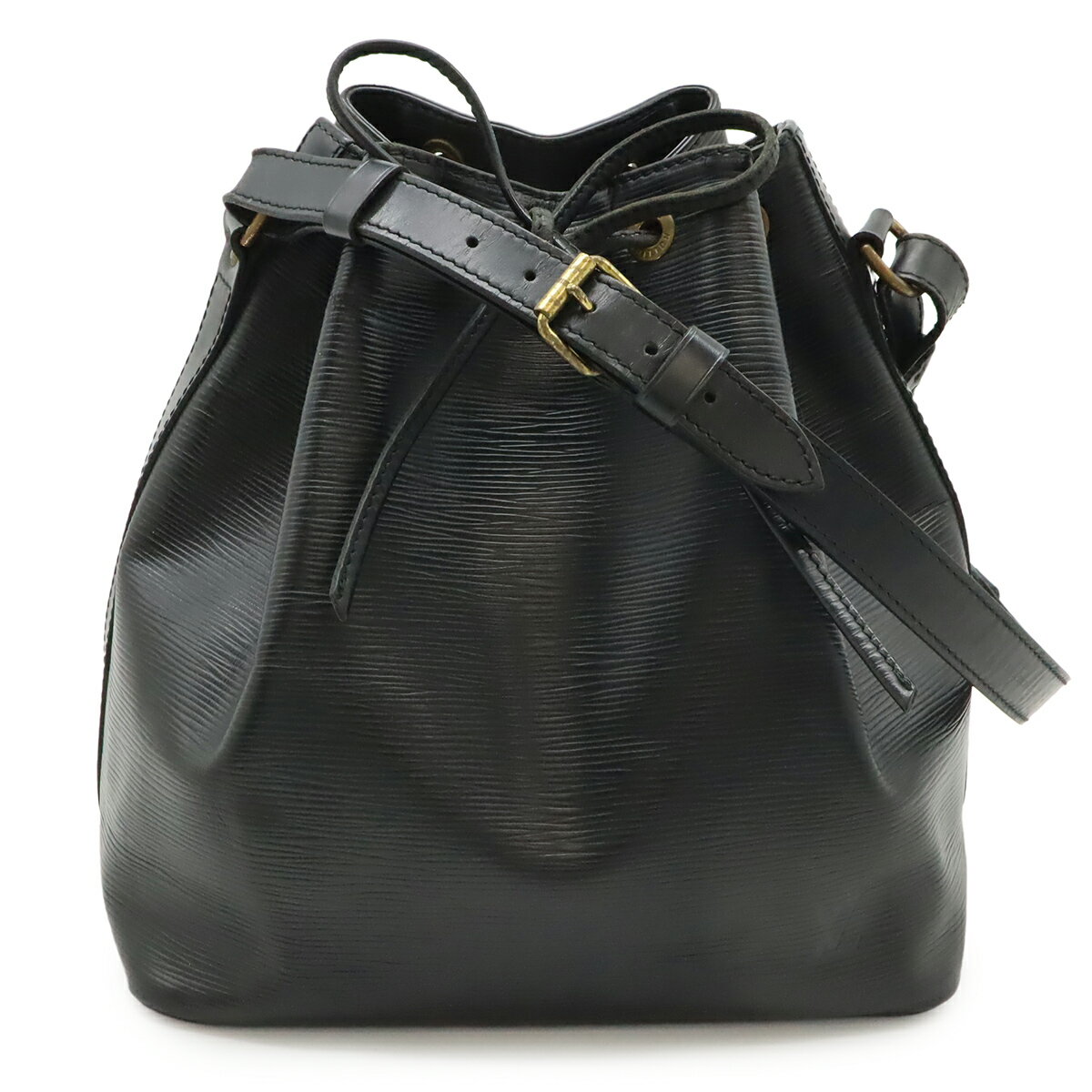 Rakuten - LOUIS VUITTON ルイ ヴィトン エピ プチノエ ショルダーバッグ ワンショルダー 巾着型 ノワール 黒 ブラック M44102 M59012 【中古】