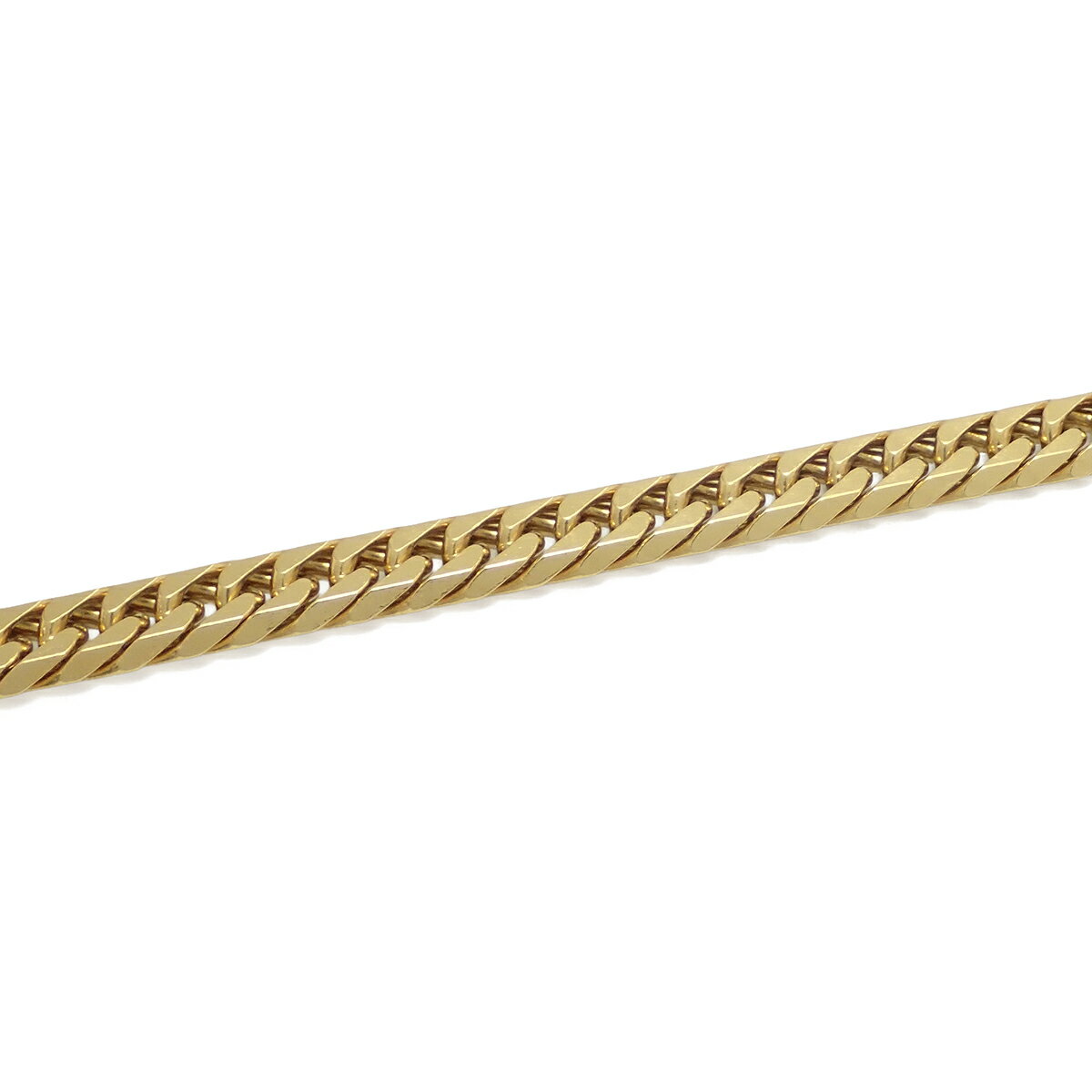 樂天商城 - KIHEI 喜平 キヘイ ネックレス K18 18金 ゴールド 50.0g 50.5cm YG 6面W ダブル 日本造幣局検定マーク入り 50g 前後 【中古】