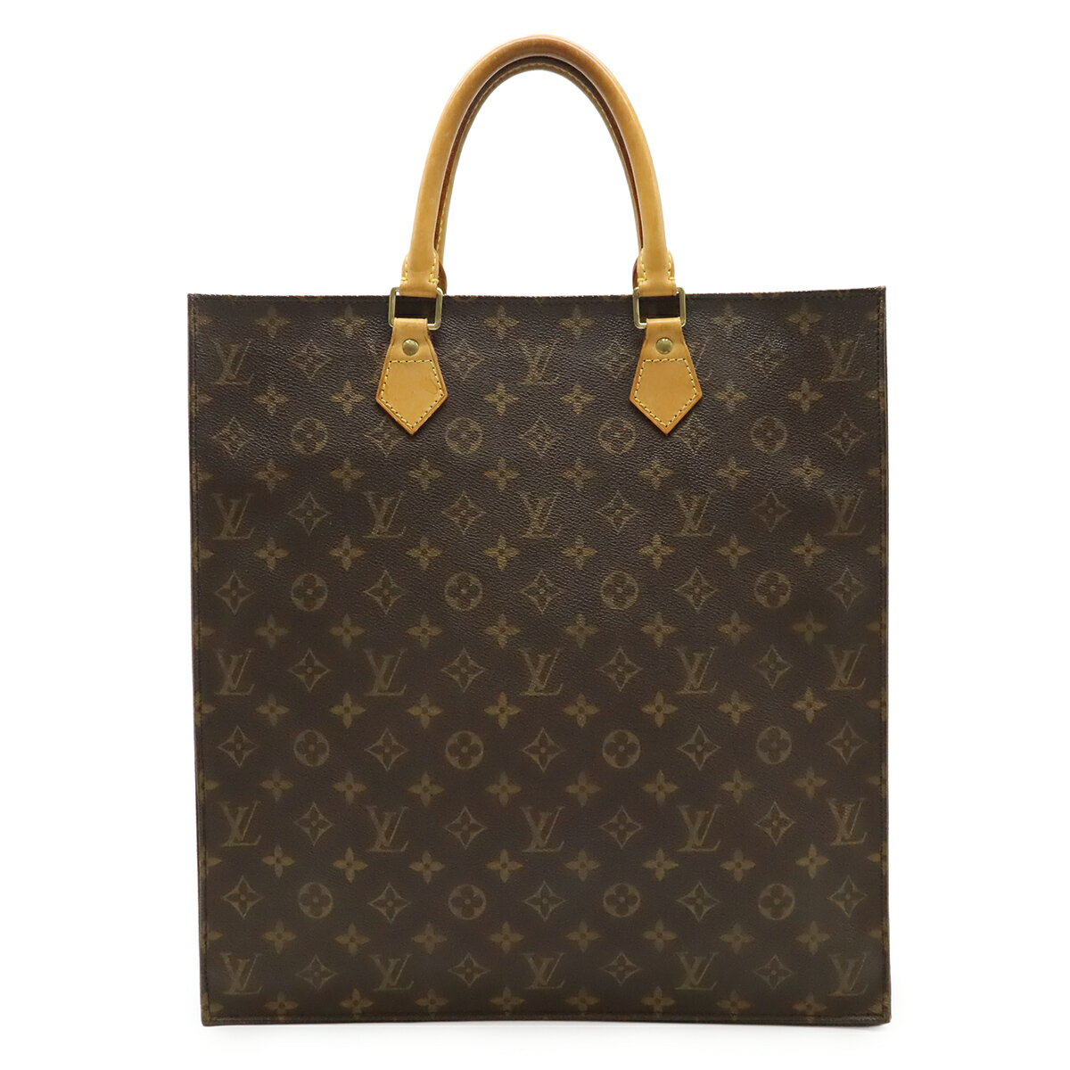 LOUIS VUITTON ルイ ヴィトン モノグラム サックプラ トートバッグ ハンドバッグ ショッピングバッグ ビジネスバッグ スクエア型 M51140 【中古】