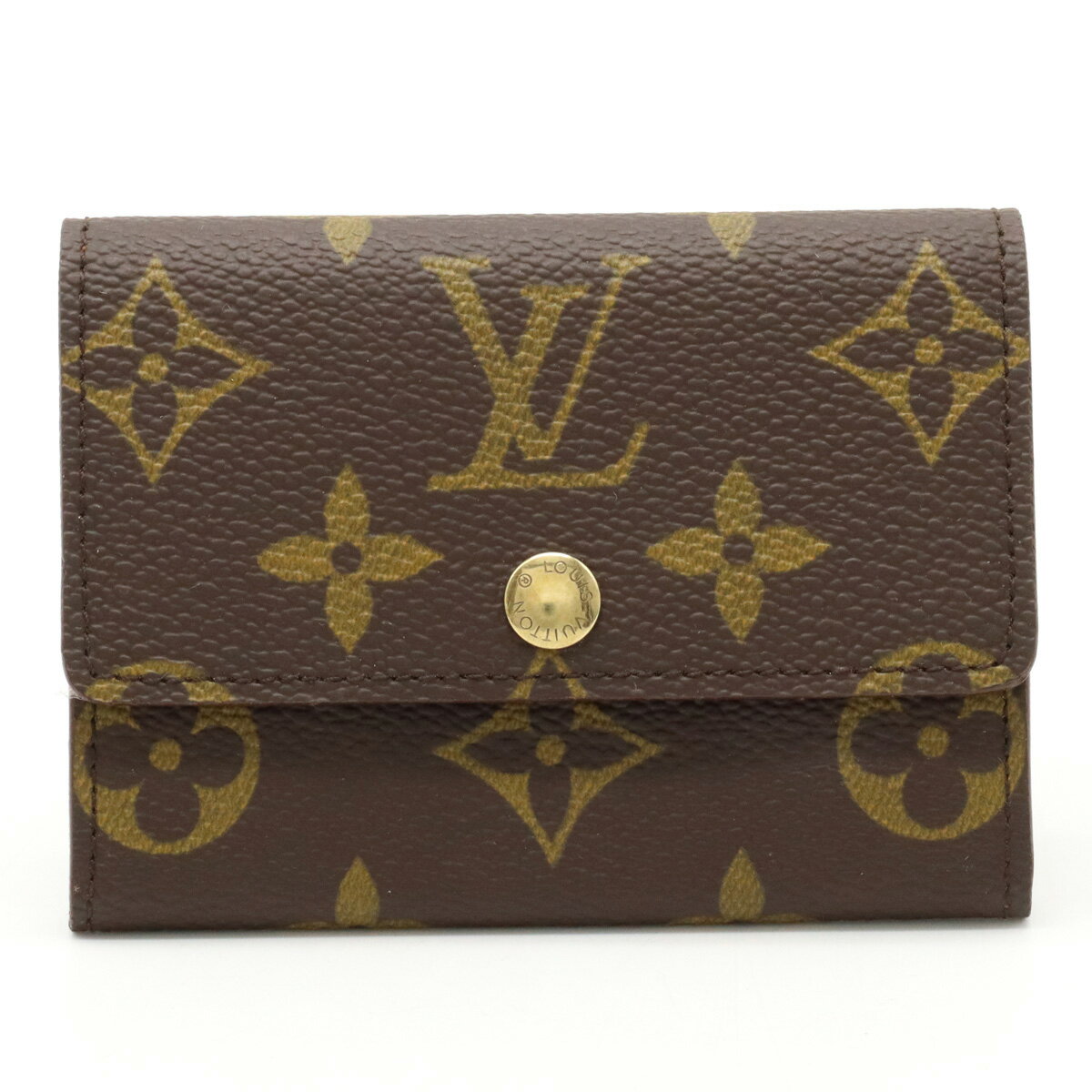 【財布】LOUIS VUITTON ルイ ヴィトン モノグラム ポルトモネ プラ コインケース 小銭入れ コインパース M61930 【中古】