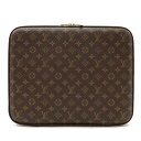 【バッグ】LOUIS VUITTON ルイ ヴィトン モノグラム コンピューター スリーブMM PCケース パソコンケース ビジネスバッグ M56397 【中古】