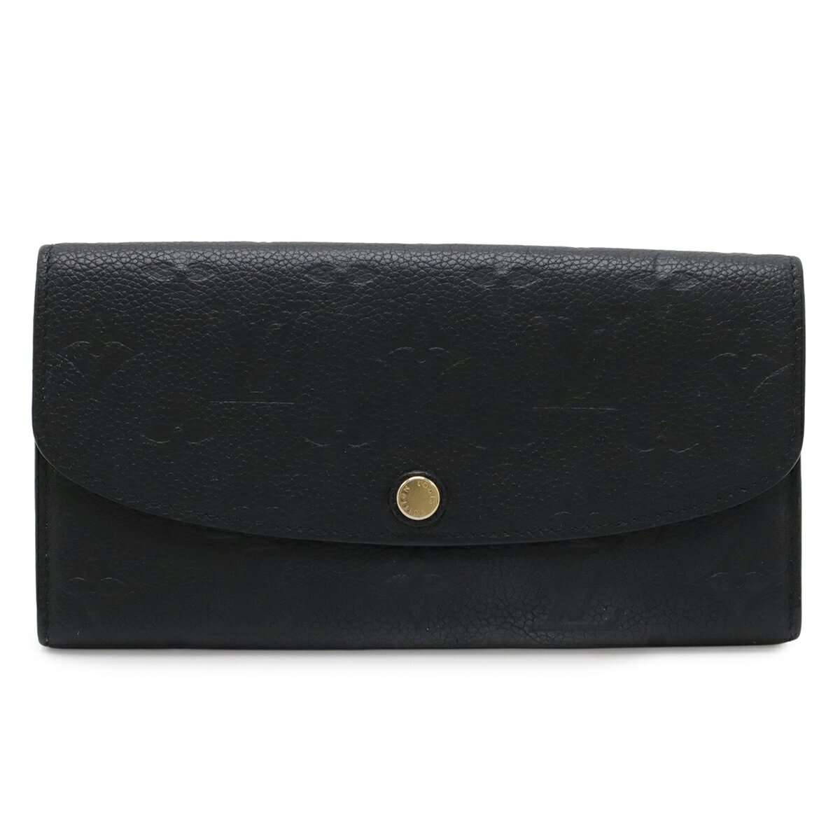 LOUIS VUITTON ルイ ヴィトン モノグラムアンプラント ポルトフォイユ エミリー 2つ折長財布 二つ折り長財布 ノワール 黒 ブラック M62369 【中古】