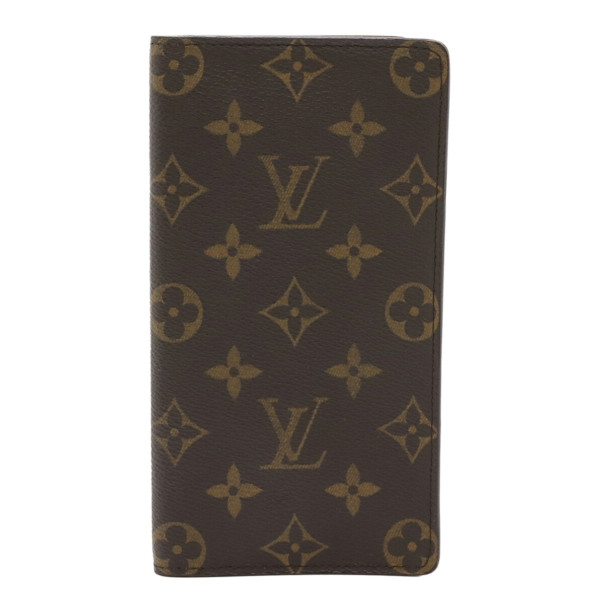 LOUIS VUITTON ルイ ヴィトン モノグラム ポルト カルト クレディ 円 2つ折長札入れ 二つ折り長財布 M60825 【中古】