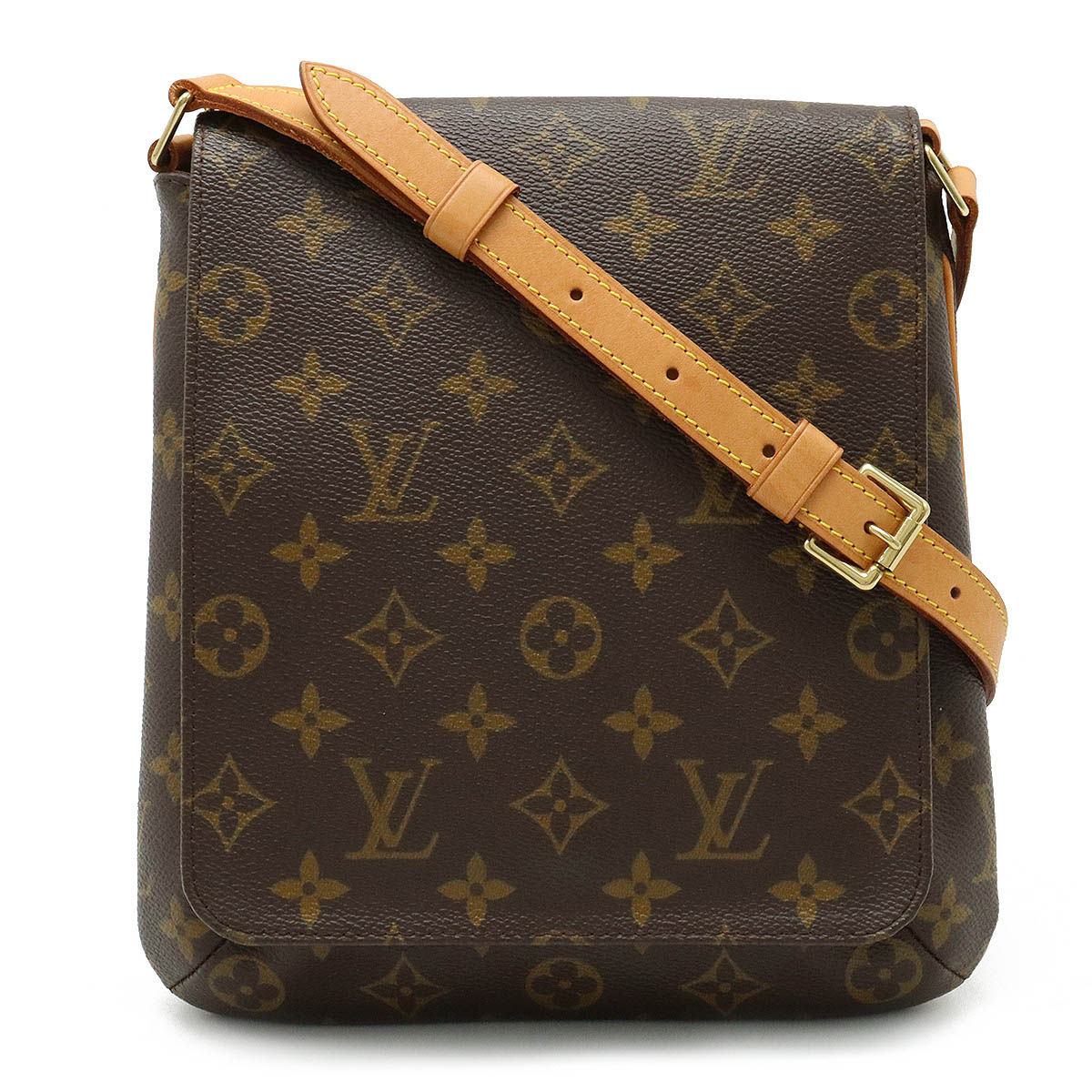 【バッグ】LOUIS VUITTON ルイ ヴィトン モノグラム ミュゼットサルサ ショルダーバッグ セミショルダー ワンショルダー ショートショルダー M51258 【中古】