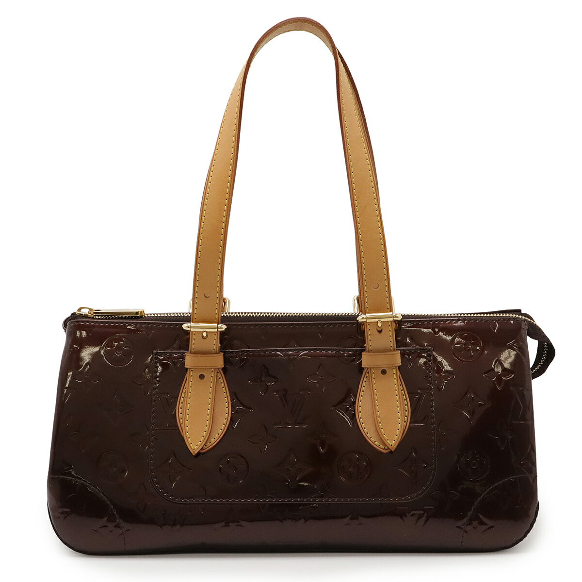 LOUIS VUITTON ルイ ヴィトン モノグラムヴェルニ ローズウッド アベニュー ショルダーバッグ ハンドバッグ トートバッグ アマラント M93510 【中古】