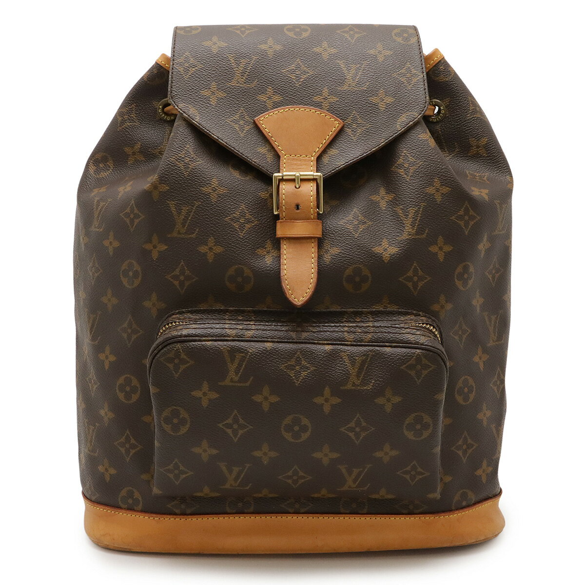 LOUIS VUITTON ルイ ヴィトン モノグラム モンスリGM リュックサック バッグパック ショルダーバッグ M51135 【中古】