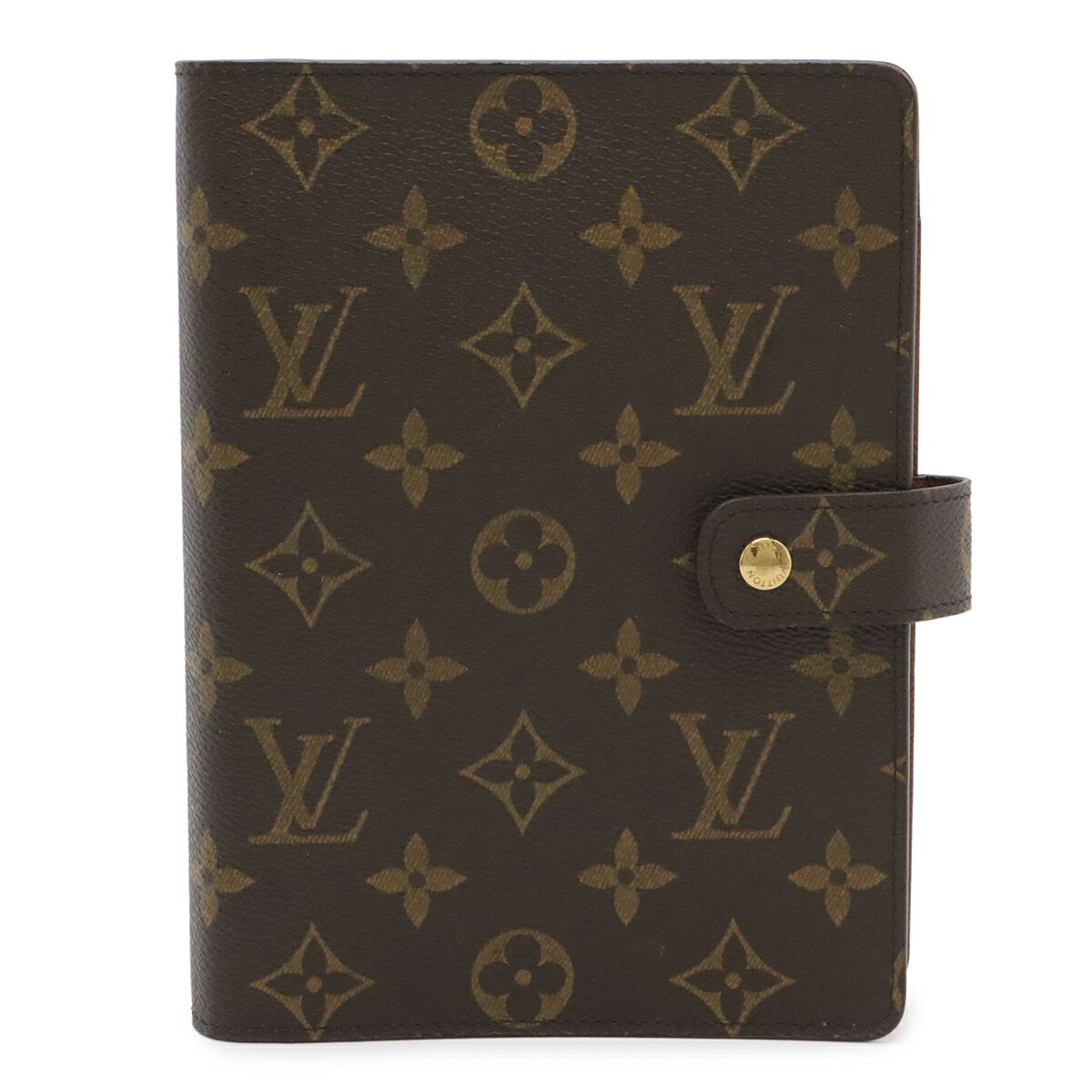 樂天商城 - LOUIS VUITTON ルイ ヴィトン モノグラム アジェンダMM 手帳カバー システム手帳 6穴式 R20105 【中古】