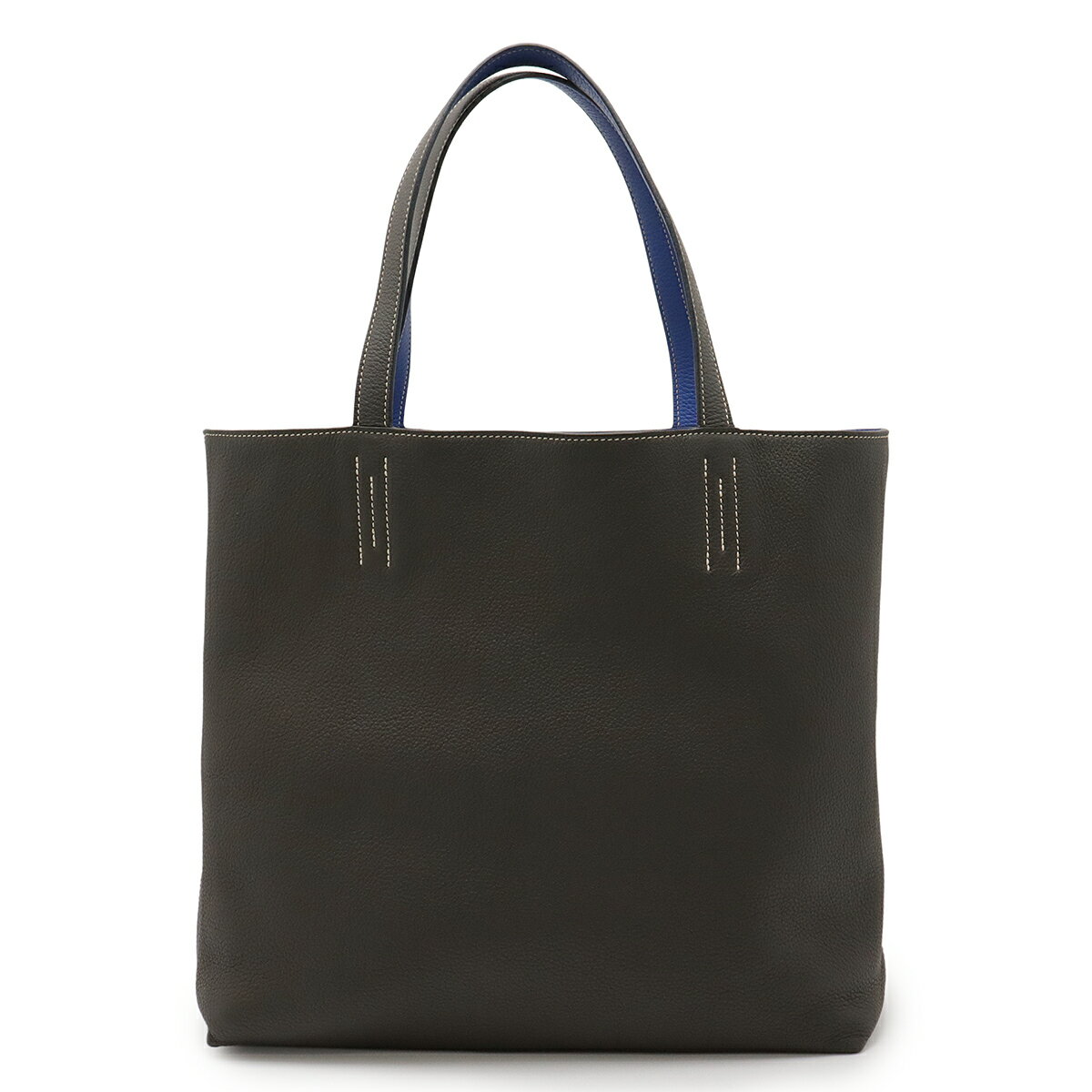 HERMES エルメス ドゥブルセンス36 ドゥブルサンス トートバッグ リバーシブル トゴ トリヨンクレマン..