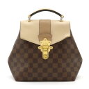 【バッグ】LOUIS VUITTON ルイ ヴィトン ダミエ クラプトン バックパック リュックサック ミニリュック 2WAY ハンドバッグ クレーム N42259 【中古】