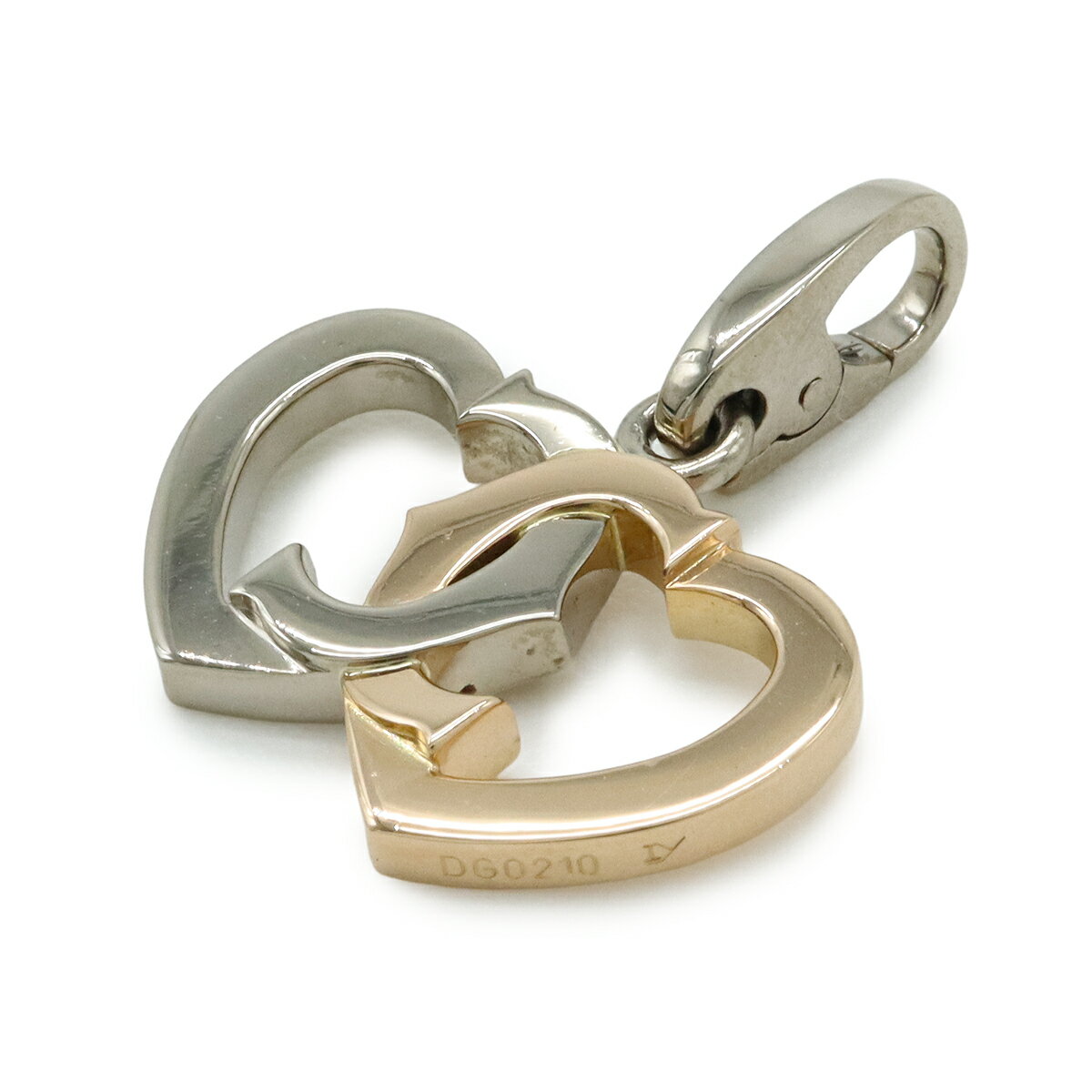 美品カルティエ トリニティチャーム スリーカラーペンダントトップ日本正規品 美品カルティエ トリニティチャーム スリーカラーペンダントトップ日本