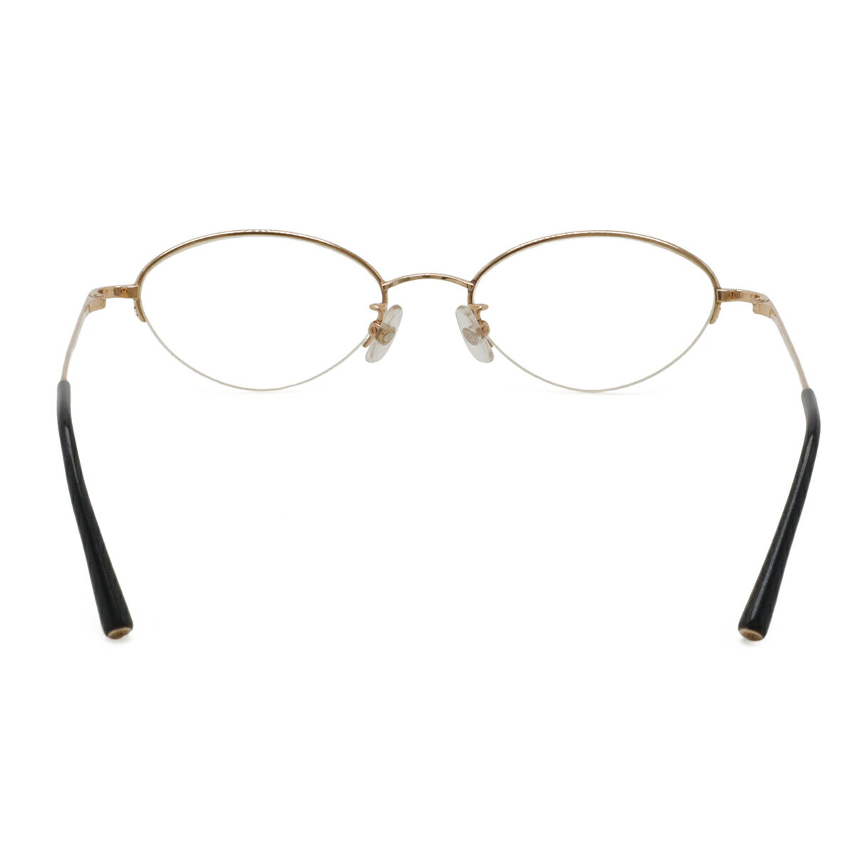 CHANEL ����ͥ� �����ޡ��� ��� ��ã�᤬�� �ᥬ�ͥե졼�� �ϡ��ե�� �����Х륷������ ������ ���ꥢ K18PG �ԥ󥯥������ �֥�å� 2002K ����š�