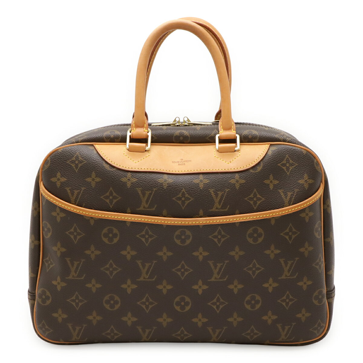 乐天商城 - LOUIS VUITTON ルイ ヴィトン モノグラム ボーリング ヴァニティ ドーヴィル ハンドバッグ ミニボストンバッグ 旅行カバン M47270 【中古】