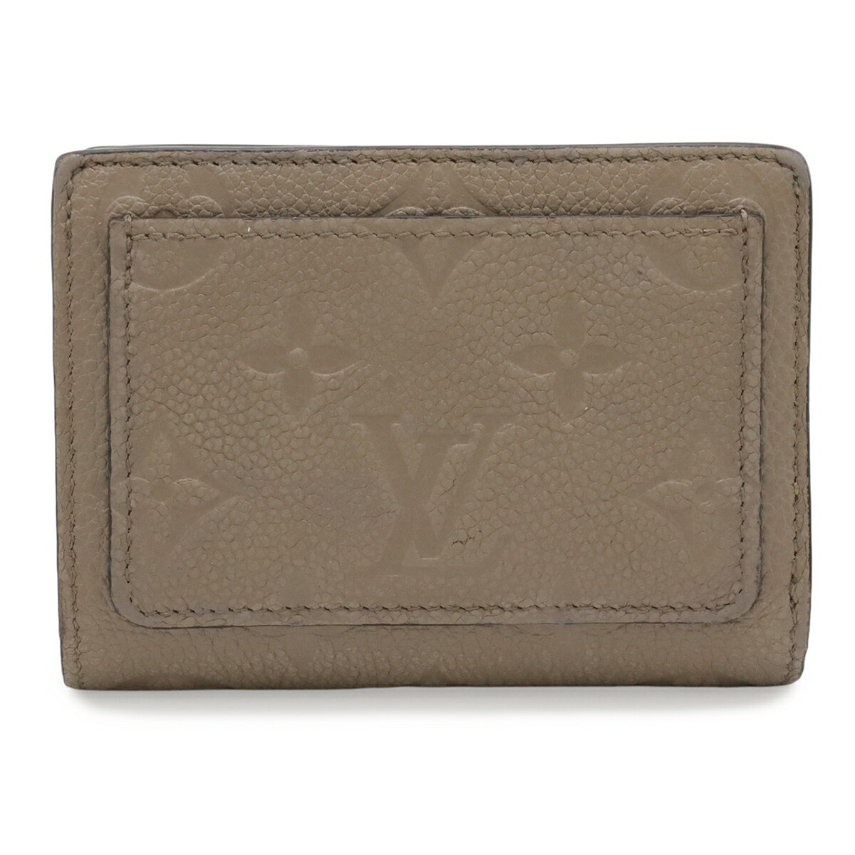 乐天商城 - LOUIS VUITTON ルイ ヴィトン モノグラムアンプラント ポルトフォイユ クレア コンパクトウォレット 2つ折財布 二つ折り トゥルトレール M80152 【中古】