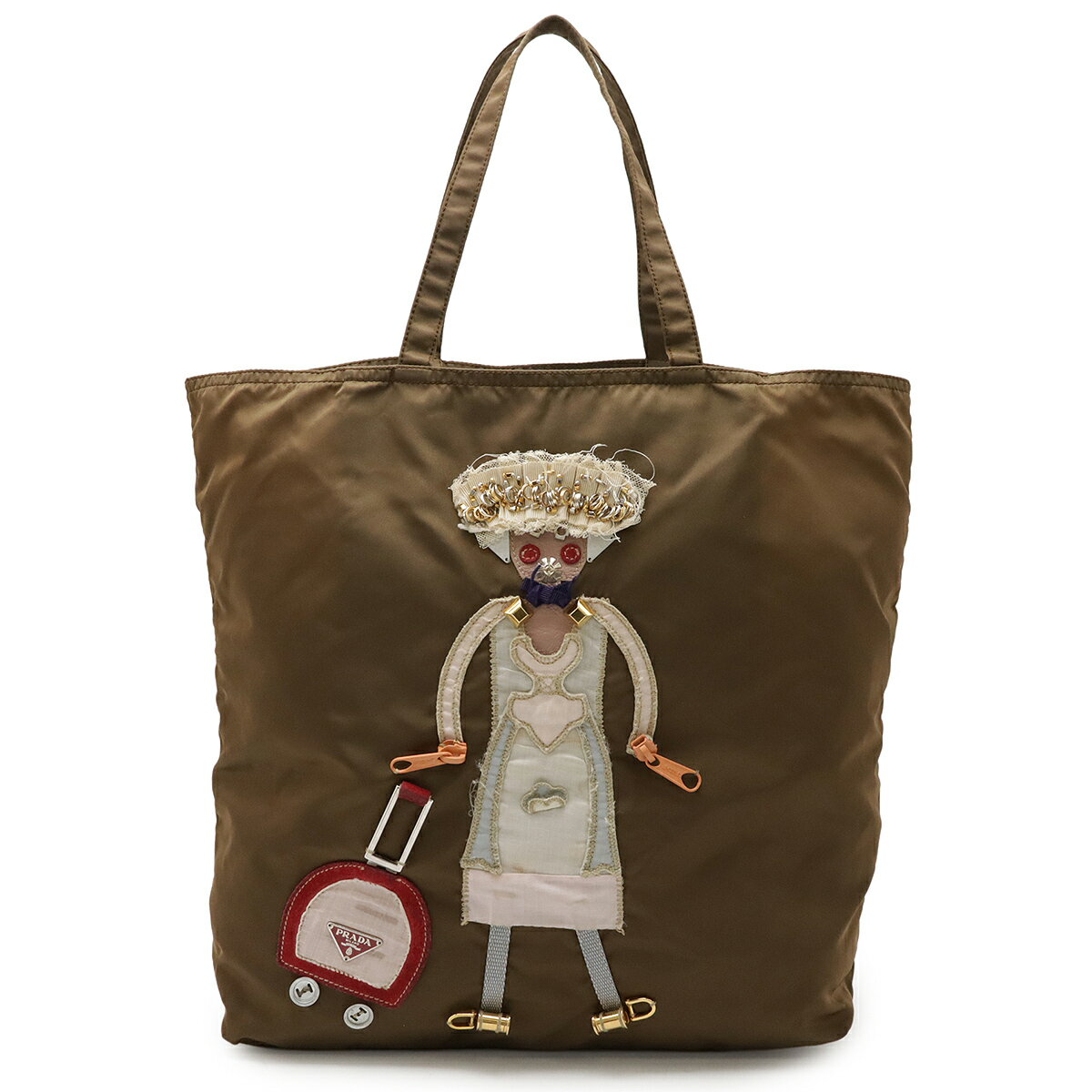 楽天市場】プラダ ショルダー（カラーブラウン）（トートバッグ