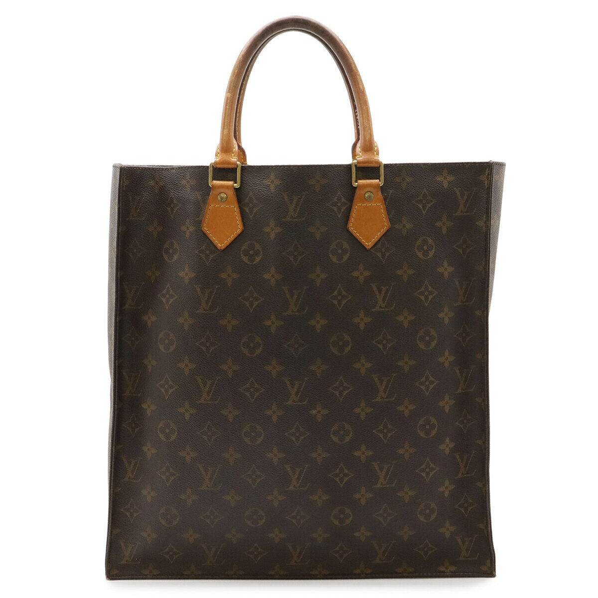 Rakuten - LOUIS VUITTON ルイ ヴィトン モノグラム サックプラ トートバッグ ハンドバッグ ショッピングバッグ ビジネスバッグ スクエア型 M51140 【中古】