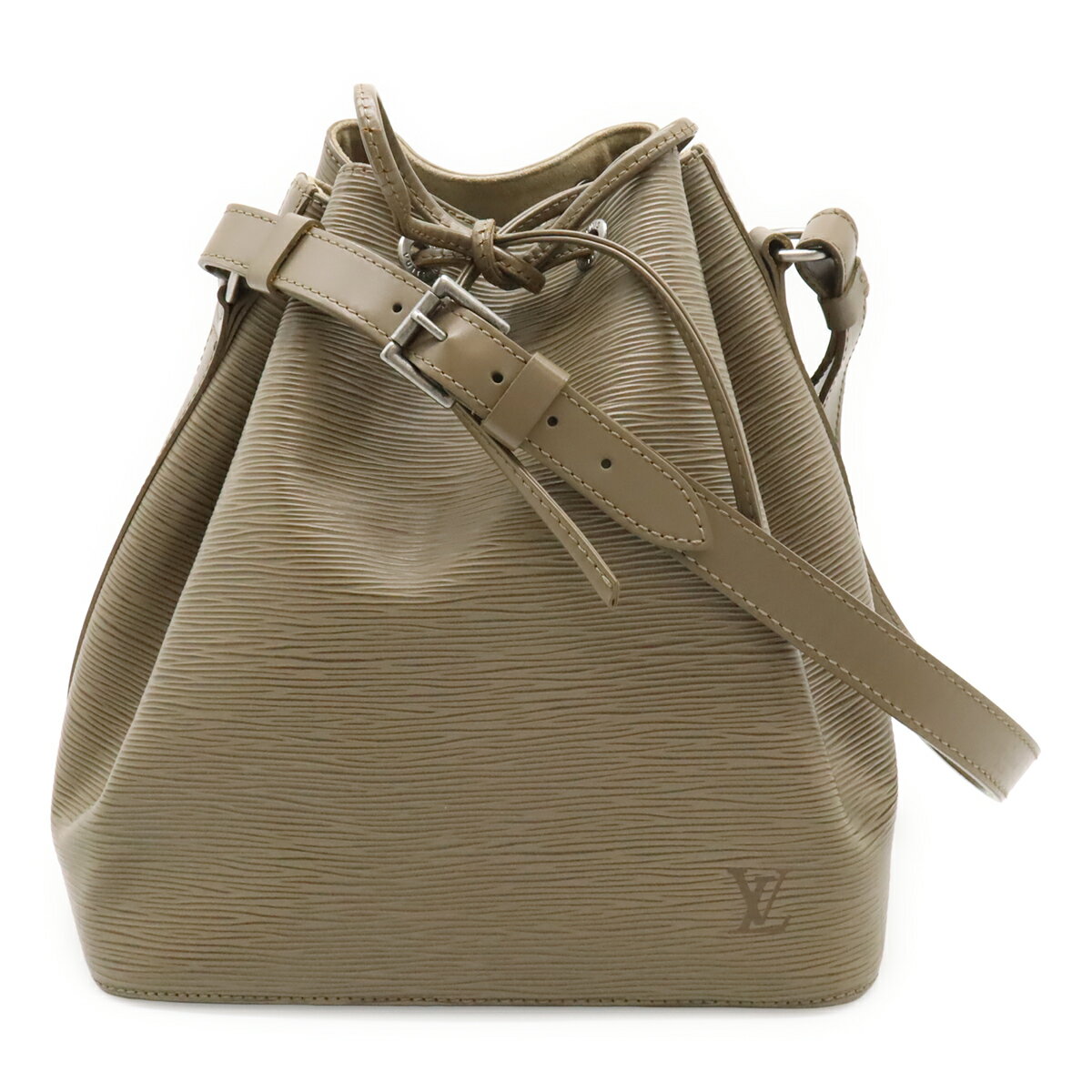 Rakuten - LOUIS VUITTON ルイ ヴィトン エピ プチノエ 巾着 ショルダーバッグ セミショルダー ワンショルダー 肩掛け ペッパー グレージュ系 M4410C 【中古】