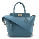 HERMES エルメス ツールボックス 20 ハンドバッグ 2WAY ショルダーバッグ 斜め掛け ヴォースイフト レザー ブルージーン シルバー金具 □P刻印 ...
