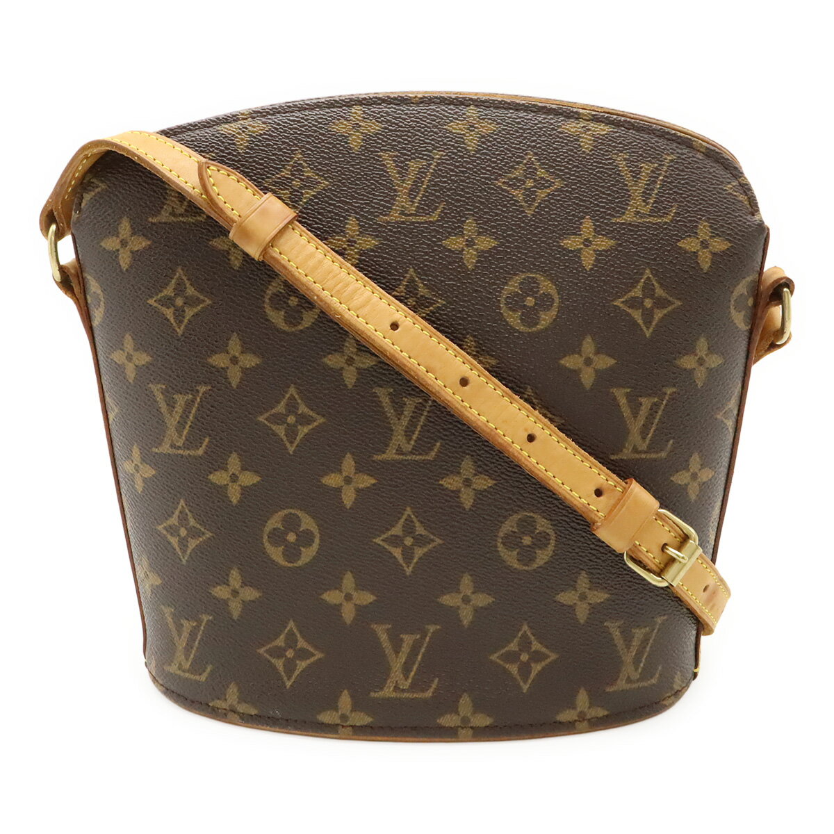LOUIS VUITTON ルイ ヴィトン モノグラム ドルーオ ショルダーバッグ 斜め掛け M51290 【中古】