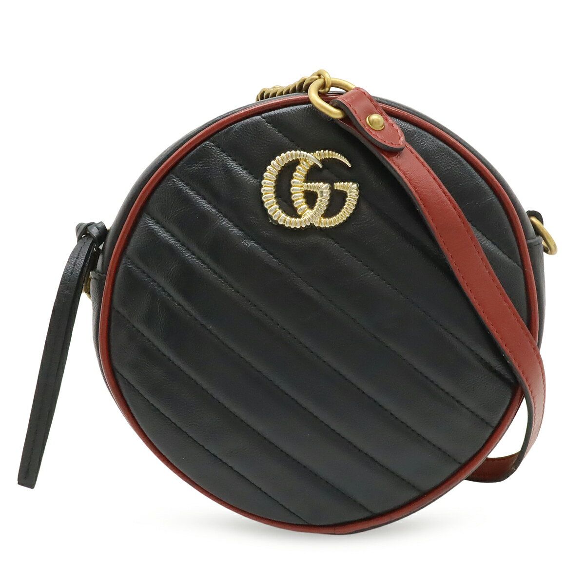 グッチ GGミニラウンドショルダー ベージュ ブラウン 40802010039 すぐ届く！GUCCI ホースビット 1955 ミニ ラウンドバッグ (GUCCI