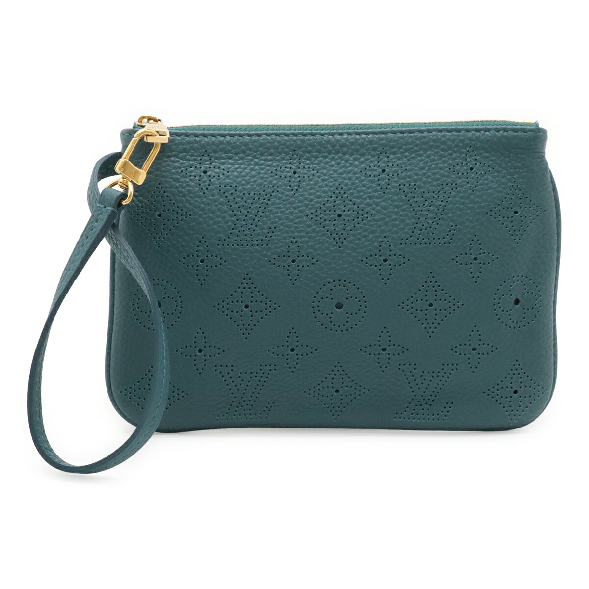 LOUIS VUITTON ルイ ヴィトン モノグラムマヒナ セレナ用ポーチ セレナ付属品 ポーチのみ ラゴン ピーコックブルー系 M93986 【中古】