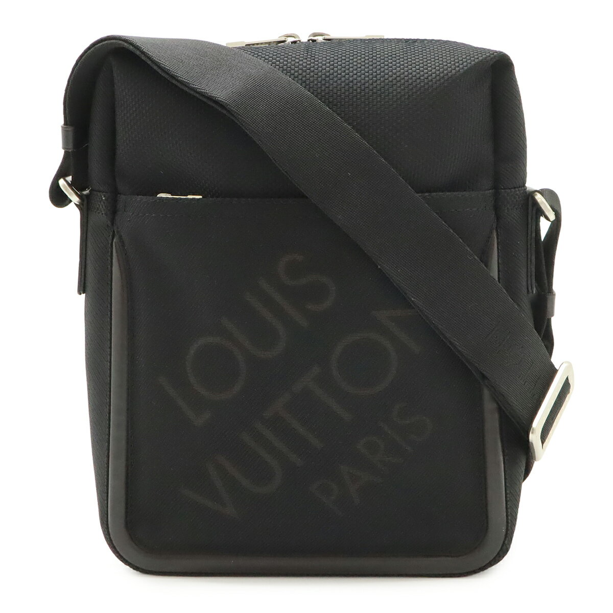 樂天商城 - LOUIS VUITTON ルイ ヴィトン ダミエジェアン シタダン ショルダーバッグ 斜め掛け キャンバス ノワール 黒 ブラック M93042 【中古】