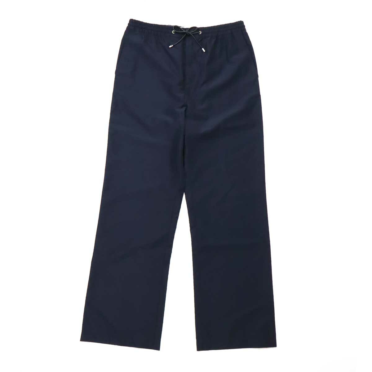 乐天商城 - LOEWE ロエベ ロングパンツ スラックス ウール80% ポリアミド20% メンズ ネイビー 紺 #50 【中古】