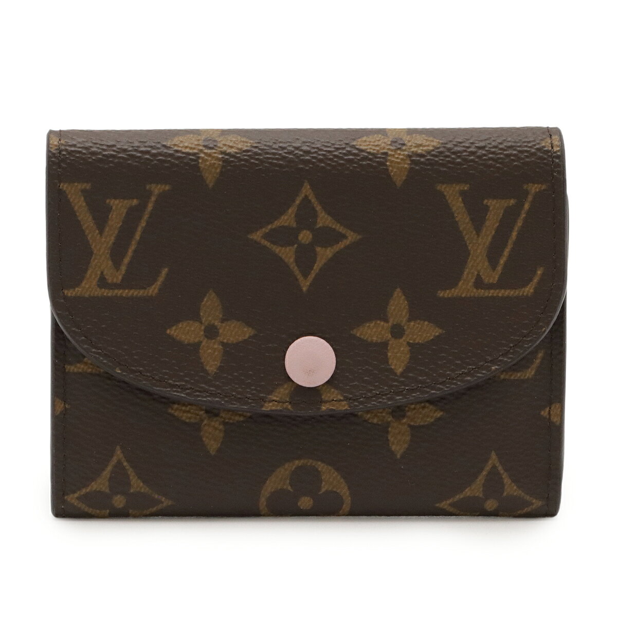 樂天商城 - LOUIS VUITTON ルイ ヴィトン モノグラム ポルトモネ ロザリ コインケース 小銭入れ コインパース ローズバレリーヌ ライトピンク M62361 【中古】