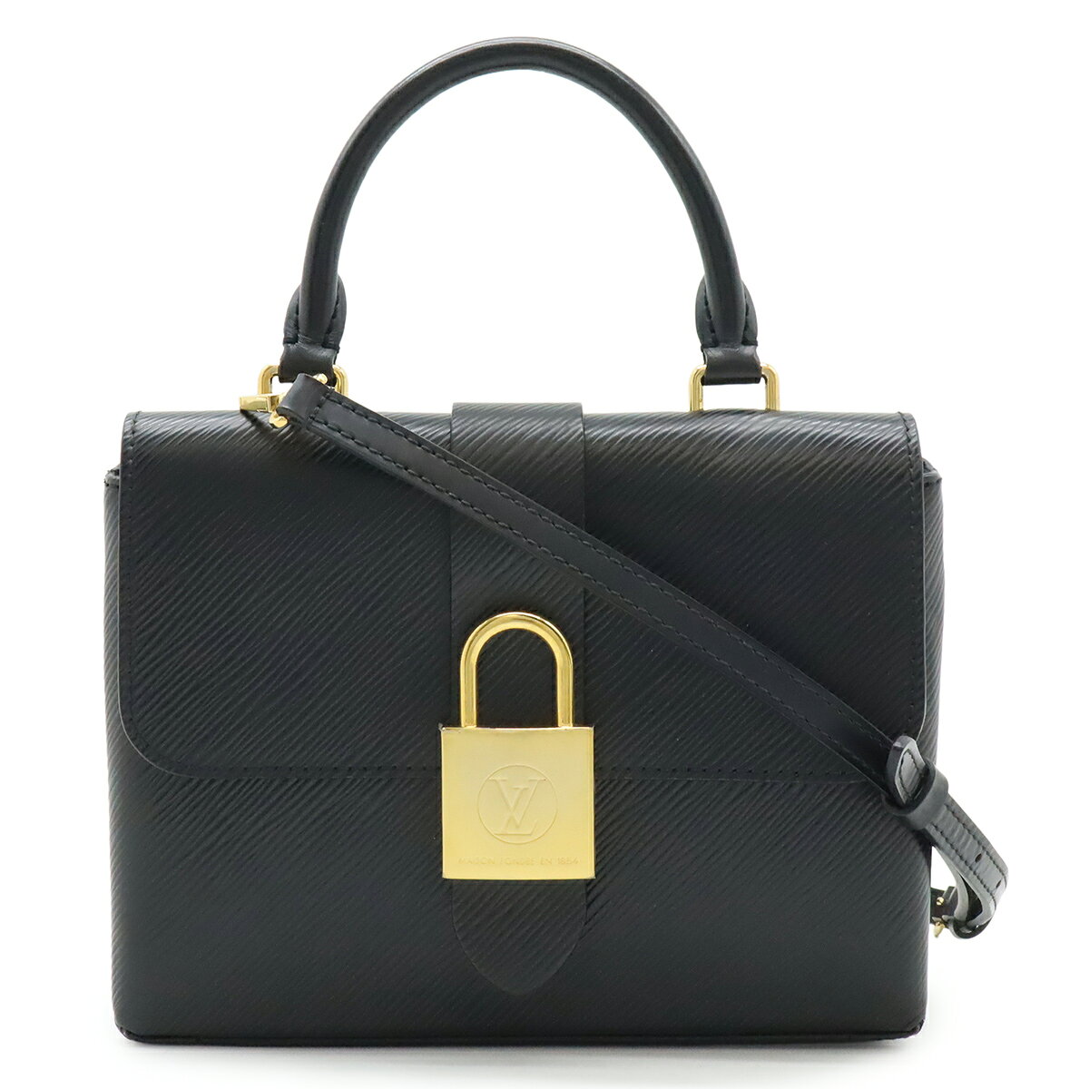 Rakuten - LOUIS VUITTON ルイ ヴィトン エピ ロッキー BB ハンドバッグ ミニバッグ 2WAY ショルダーバッグ 斜め掛け ノワール 黒 ブラック M44141 【中古】