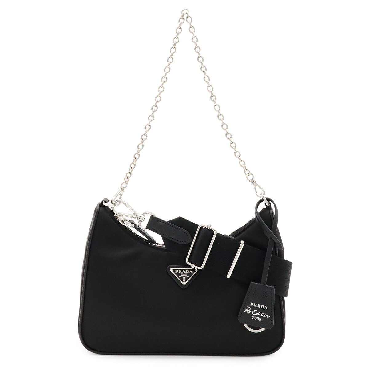 プラダ ショルダーバッグ PRADA ミニ ブラック チェーン 楽天市場】チェーンバッグ ミニ（ブランドプラダ）の通販