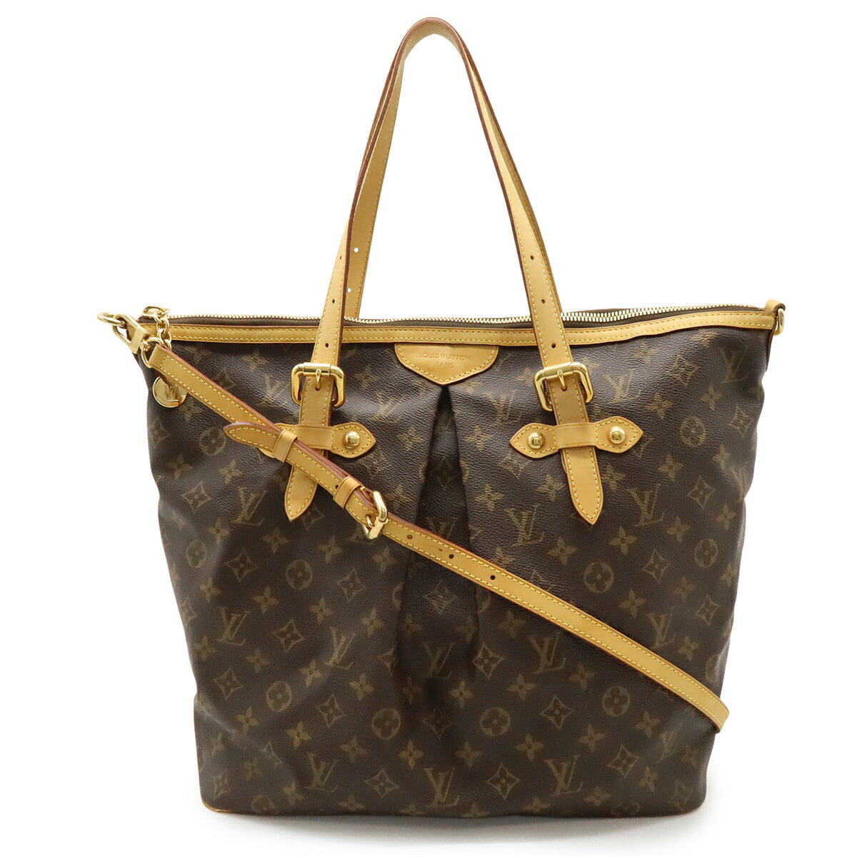 樂天商城 - LOUIS VUITTON ルイ ヴィトン モノグラム パレルモGM トートバッグ ショルダートート 2WAY ショルダーバッグ 斜め掛け M40146 【中古】