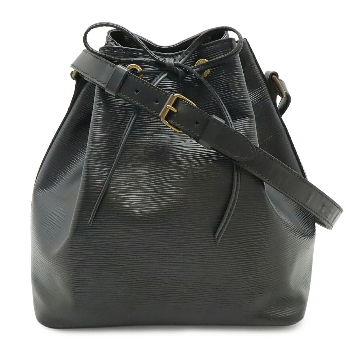 LOUIS VUITTON - LOUIS VUITTON ルイ ヴィトン エピ プチノエ ショルダーバッグ ワンショルダー 巾着型 ノワール 黒 ブラック M44102 M59012 【中古】