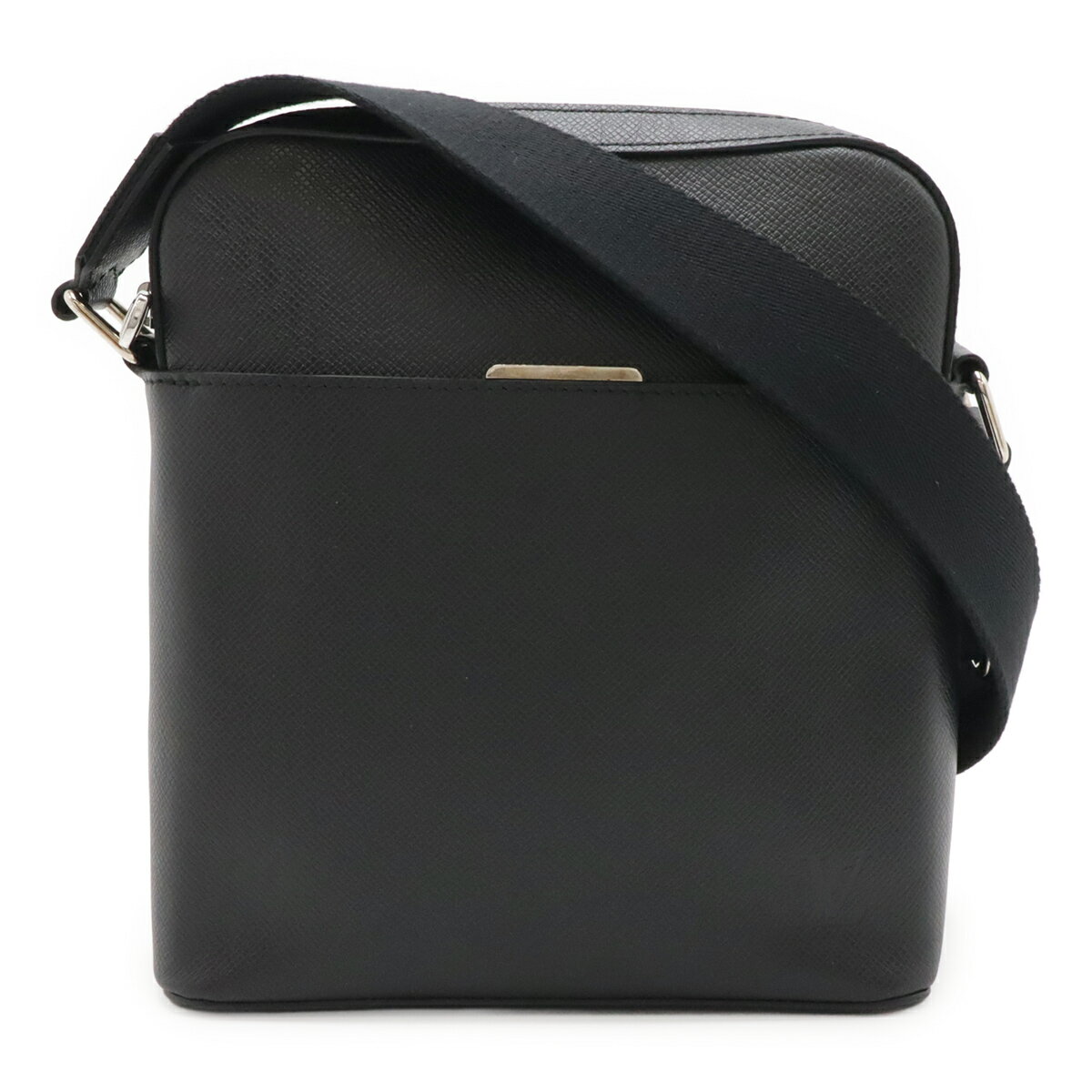 Rakuten - LOUIS VUITTON ルイ ヴィトン タイガ アントン ポシェット ショルダーバッグ 斜め掛け レザー アルドワーズ ブラック シルバー金具 M33431 【中古】