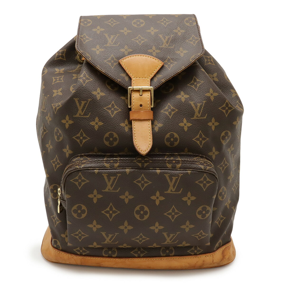 LOUIS VUITTON ルイ ヴィトン モノグラム モンスリGM リュックサック バッグパック ショルダーバッグ M51135 【中古】