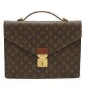 【バッグ】LOUIS VUITTON ルイ ヴィトン モノグラム ポルトドキュマン バンドリエール ブリーフケース ビジネスバッグ 鍵欠品 M53338 【中古】