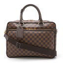 LOUIS VUITTON ルイ ヴィトン ダミエ イカール ビジネスバッグ ブリーフケース 書類カバン 2WAY ショルダーバッグ N23252 【中古】