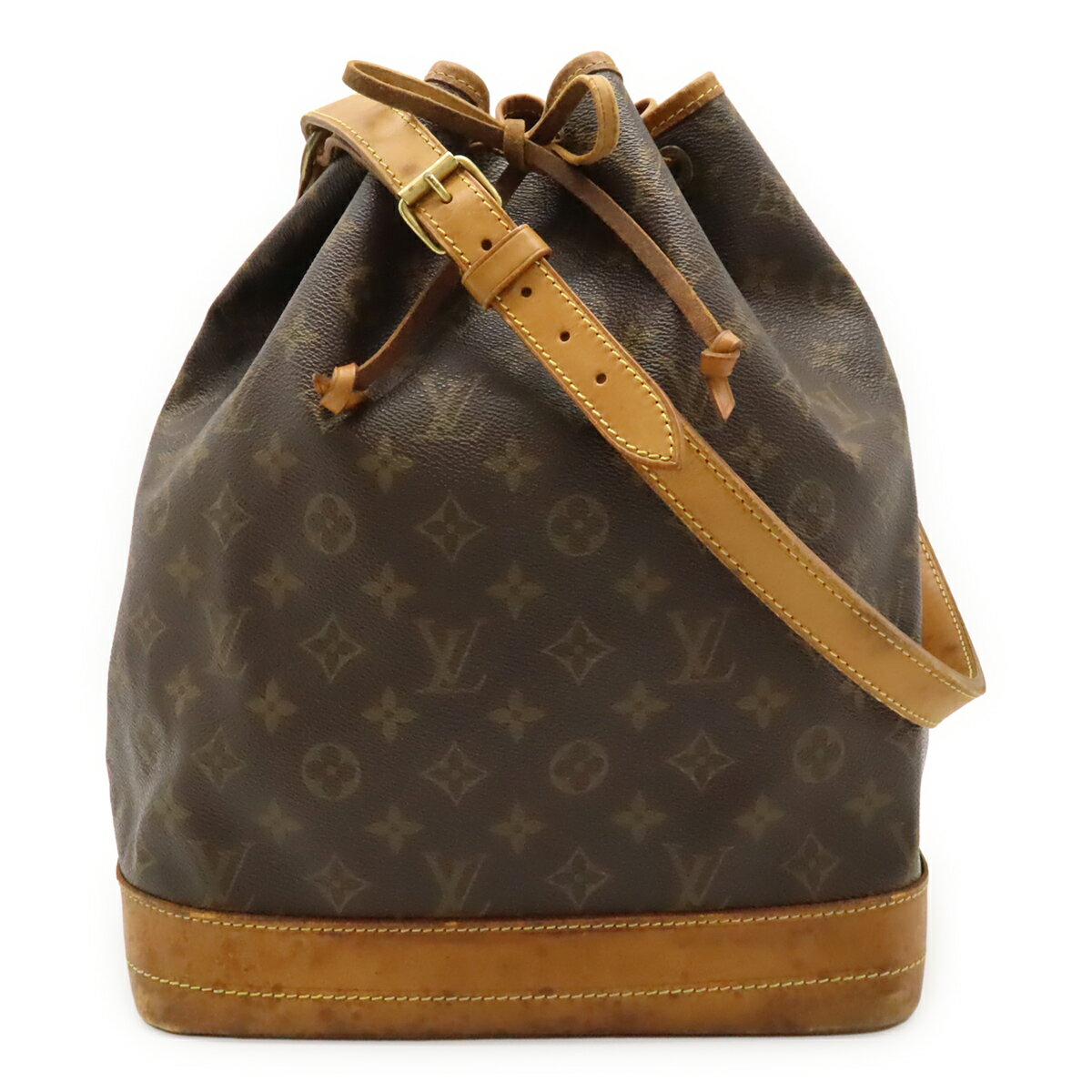 Rakuten - LOUIS VUITTON ルイ ヴィトン モノグラム ノエ ショルダーバッグ セミショルダー ワンショルダー 肩掛け 巾着型 M42224 【中古】