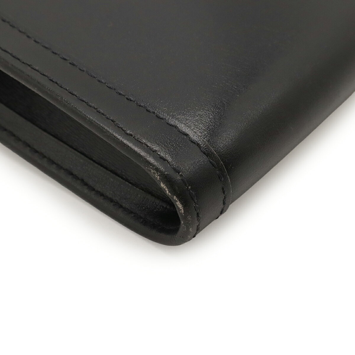 HERMES エルメス ジジェPM セカンドバッグ クラッチバッグ ビジネスバッグ レザー ブラック 黒 【中古】