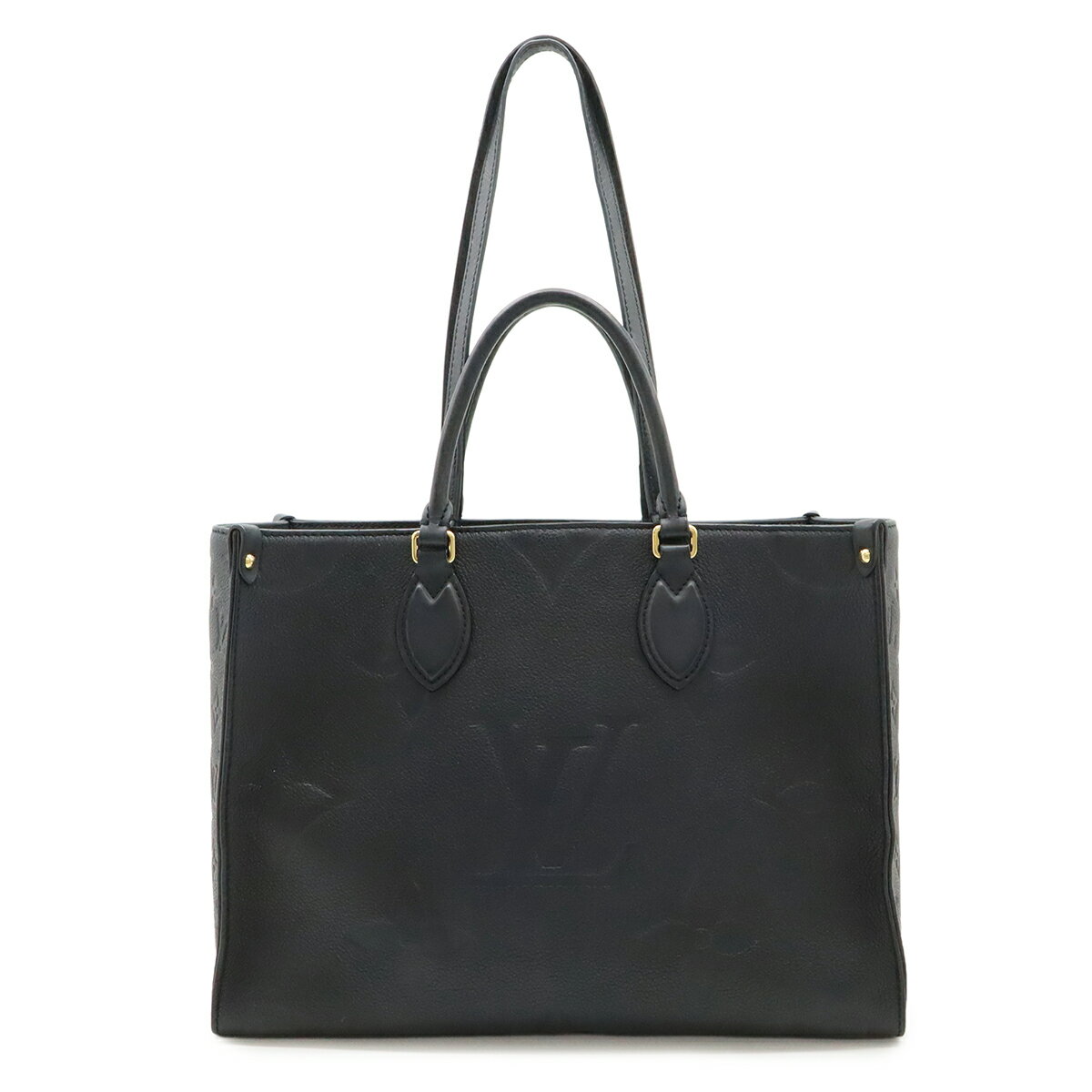 Rakuten - LOUIS VUITTON ルイ ヴィトン モノグラムアンプラント オンザゴーMM トートバッグ ハンドバッグ 2WAY ショルダー ノワール 黒 ブラック M45595 【中古】