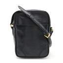 LOUIS VUITTON ルイ ヴィトン エピ ダヌーブ ショルダーバッグ ポシェット 斜め掛け レザー ノワール 黒 ブラック M45632 【中古】