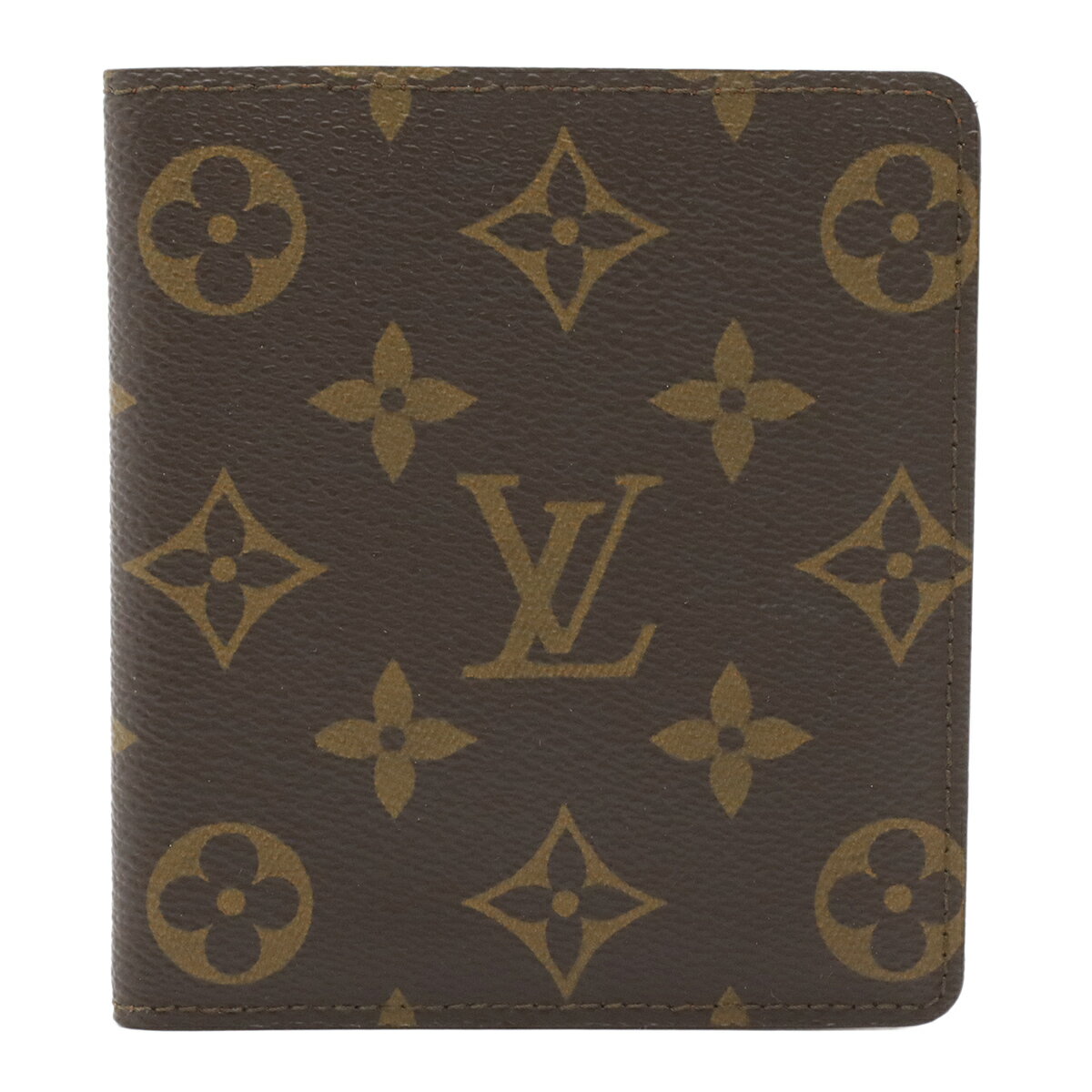 LOUIS VUITTON - LOUIS VUITTON ルイ ヴィトン モノグラム ポルトビエ 10カルト クレディ 2つ折札入れ 二つ折り財布 M60883 【中古】